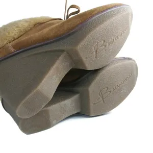 B.‎ MAKOWSKY Nellie Suede Fur Cuff Ankle Booties 9W thumbnail 7