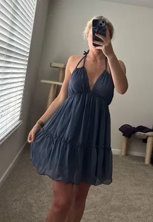 Lulus Dress Navy thumbnail 1