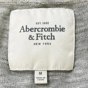 Abercrombie And Fitch Womens Cardigan Size M Preppy Coastal Clean Girl Minimal thumbnail 9