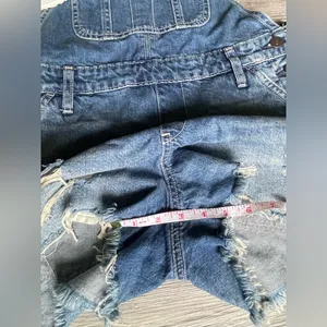 Abercrombie & Fitch Light Blue Women's Denim Overalls thumbnail 6