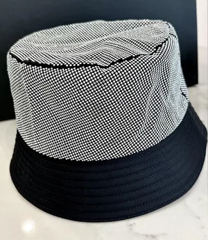 Prada Re-Nylon Logo Studded Bucket Hat thumbnail 3