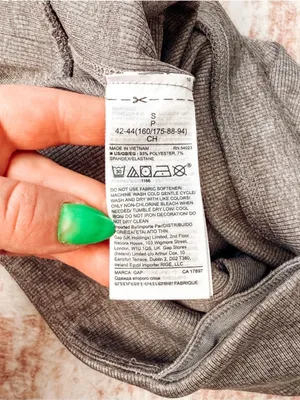 Gap Women's High-Waist Active Bike Shorts in Heather Gray Size Small thumbnail 4