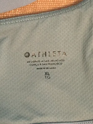 Athleta Elation Sports Bra in Blue Green thumbnail 4