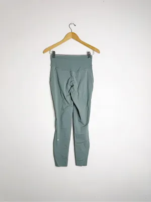 Lululemon In Movement Tights Size 6 Teal 25” Leggings Everlux thumbnail 2