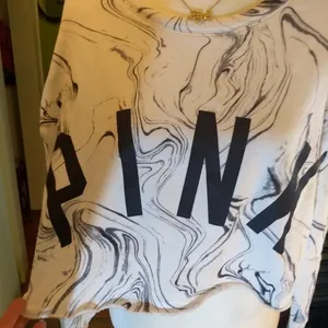 Pink Marbled Cropped Sweatshirt thumbnail 6