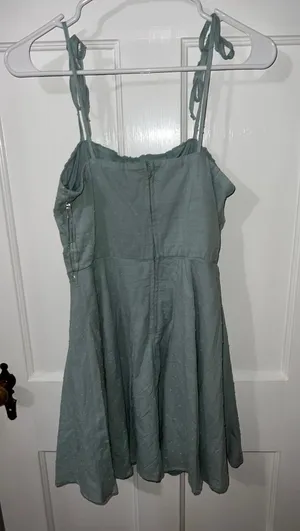 Sage Green Mini Dress Francescas thumbnail 2