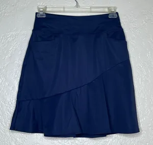 Baleaf Womens Navy Blue Active Skort Tennis Golf Skirt Pockets Size M NWT thumbnail 1