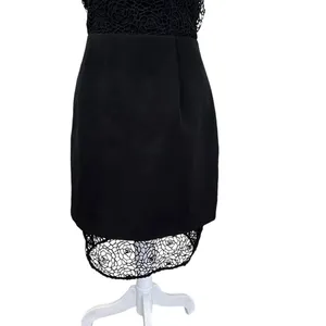 Keepsake The Label Reunion Black Lace Open Back High Low Mini Dress NWT M thumbnail 7