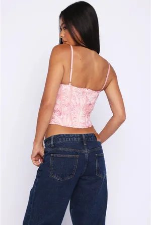 White Fox Corset Boutique Top thumbnail 2
