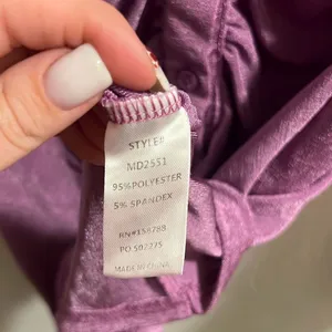 ✨Mable Emersyn Slinky Button Down Sz Small Purple Dress✨ thumbnail 10