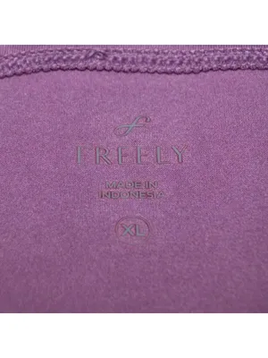 Free Fly Womens XL Twist-Front Long Sleeve Top Purple Athletic Athleisure MINT thumbnail 9