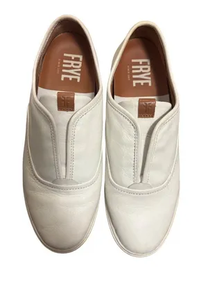 Frye White Maya CVO Slip-On Sneakers Womens Size 8.5 thumbnail 1