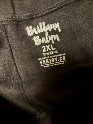 Black 'Self Love' Graphic Girls' Jogger Pants thumbnail 2