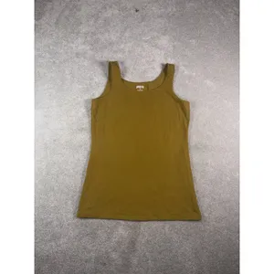 Duluth Trading Co. Tank Womens Mustard Yellow No-Yank Racerback thumbnail 2