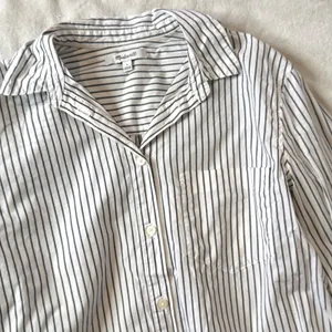 Madewell Button Down Striped Cotton Shirt Womens S Long Cuff Minimalist Capsule thumbnail 11