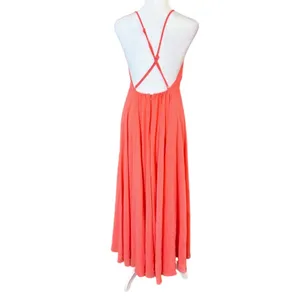 Lulus Mythical Kind of Love Coral Pink‎ Maxi Dress Long Gown Size Medium thumbnail 4