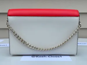 Carson Colorblock Convertible Crossbody Purse - Red Multi thumbnail 8