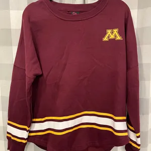Campus Heritage Burgundy Crewneck Sweatshirt thumbnail 1