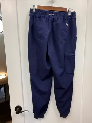 Figs Zamora Jogger Scrub Pant Navy Blue Drawstring Medical Women's S thumbnail 5