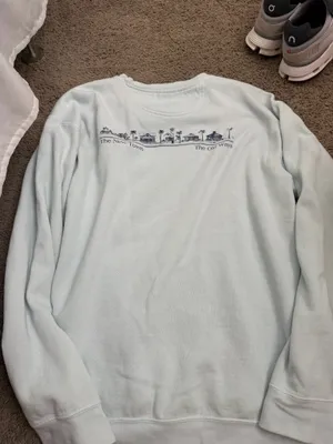 Seaside Comfort Colors Sweatshirt Blue thumbnail 4