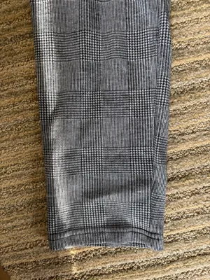 Checkered Work Pants Gray thumbnail 5