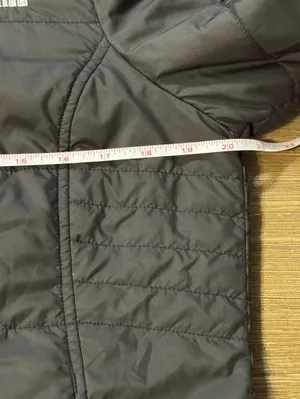 The North Face Mossbud Swirl Reversible Black Hooded Quilted Parka thumbnail 9