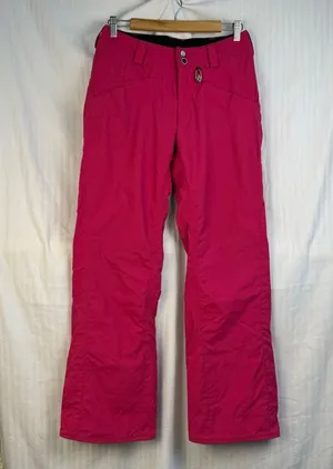Volcom Carbon Waterproof Snow Pants Women’s Size X-Small Bright Pink Nylon Ski thumbnail 1