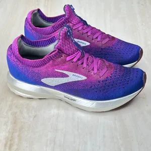 Brooks Levitate 2 Womens Running size8 Shoes Purple Blue Ombre 1202791B520 thumbnail 10