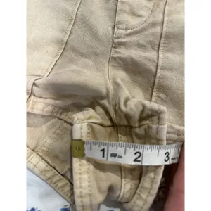 Free People All Yours Micro Shorts Sz:8 Light Brown utility-inspired cargo style thumbnail 6