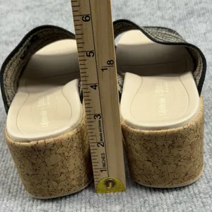 LifeStride BZees Size-11M Women's Very Ready Wedge Sandal Blacksand thumbnail 4