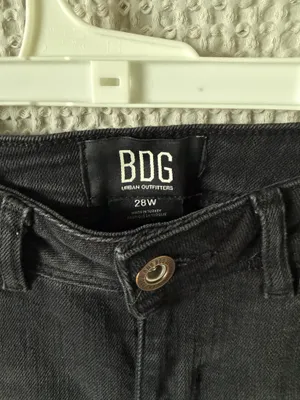 BDG Black Low Rise Jeans thumbnail 3