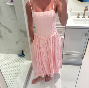Free People Pink Midi Dress thumbnail 4