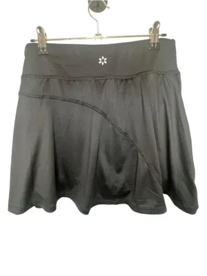 Nine West Active Black Athletic Flowy Mini Tennis Skort thumbnail 4