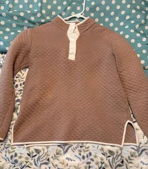 wallflower brown pullover thumbnail 1