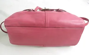Coach Chelsea Reese Convertible Satchel 17803 Pink Leather Shoulder Bag Purse thumbnail 5