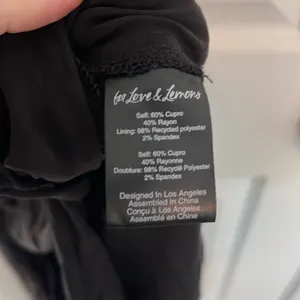 For Love & Lemons Kyra Cut Out Maxi‎ Dress Black thumbnail 7