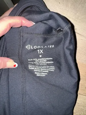 Blogilates Tank Black Size 1X thumbnail 3
