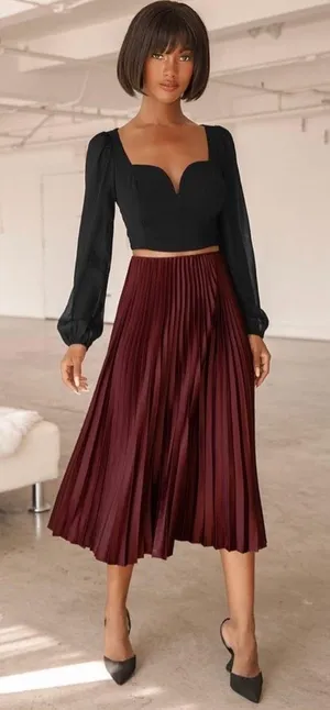 Lulus Crop Top Tie Back thumbnail 4