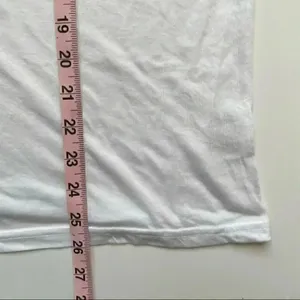 BP. White Short Sleeve T-Shirt V-Neck Size Large NWOT thumbnail 5