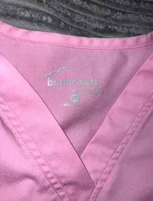 Butter Soft Scrub Top thumbnail 2