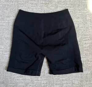 Aurola High-Waist Black Sculpting Bike Shorts thumbnail 1
