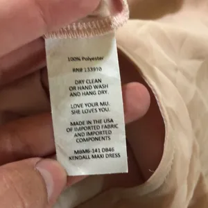 Show Me Your Mumu SMYM Kendall dusty blush maxi dress NEW SMALL thumbnail 7