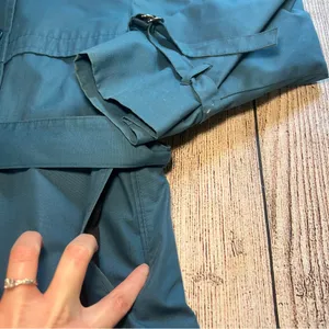Vtg 70s London‎ Fog Women’s 6P Blue Trench Coat USA Removable Lining Petite Belt thumbnail 4