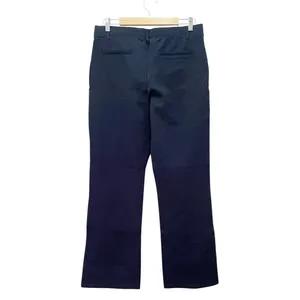 Quince Ultra Stretch Ponte Bootcut Pants Navy Blue Sz Large Work Career Capsule thumbnail 3