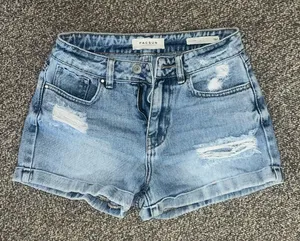 PacSun Distressed Mom Shorts thumbnail 1