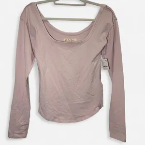 Free People Can’t Let Go Pink Lilac Long Sleeve | Soft Girl Y2K (M) thumbnail 3
