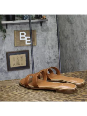 NWT Tommy Hilfiger Womens Terenz H-Band Dress Sandals TWTERENZ Medium Brown 9.5M thumbnail 8
