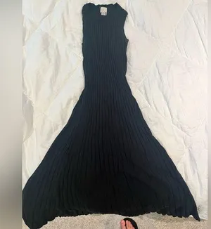 A New Day Elegant Black Sleeveless Dress thumbnail 1