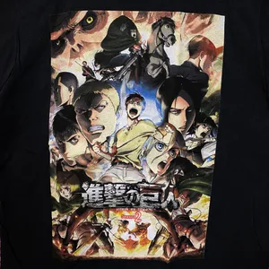 Attack on Titan Character Poster Tshirt size medium thumbnail 2