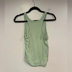 Blue old navy ribbed ultralight‎ tank top thumbnail 3